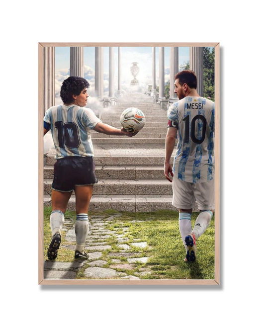 Maradona Messi 2