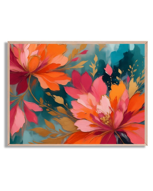 Flores abstractas