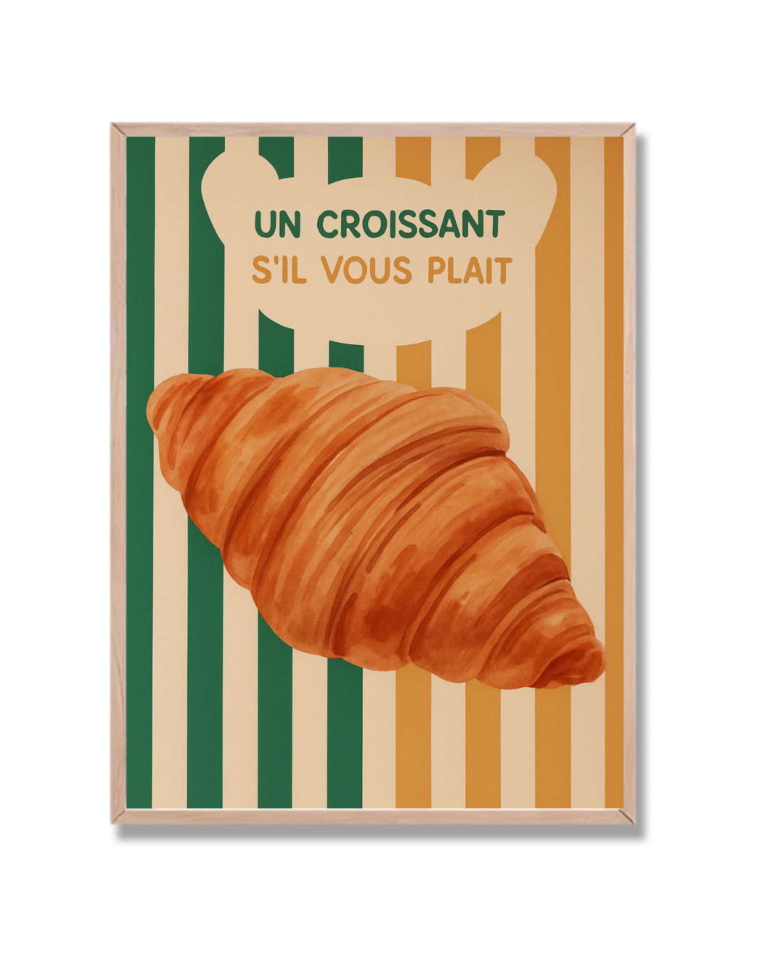 Bonjour croissant