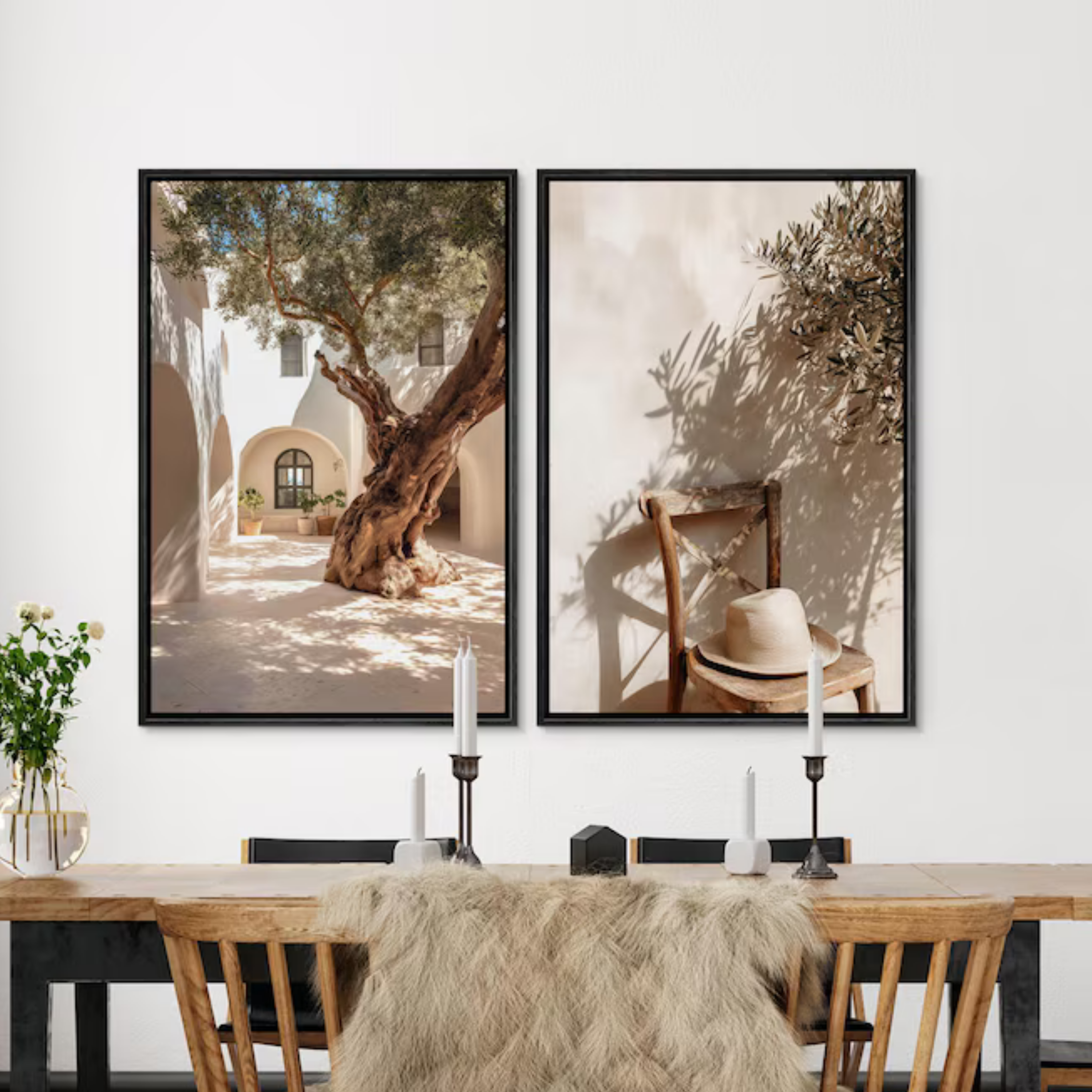 Set de 2 Olivos de la Toscana