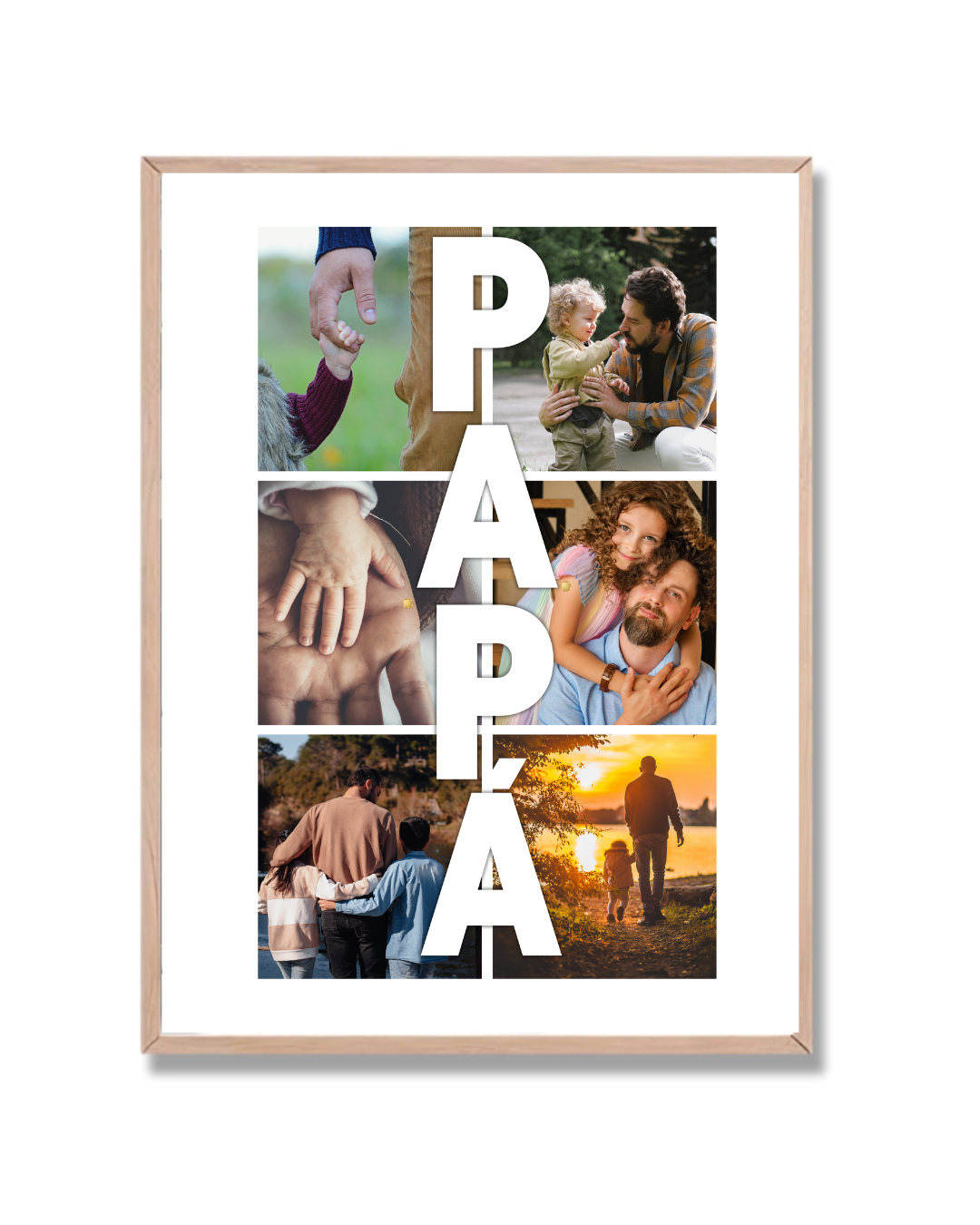 Papá con 6 fotos tuyas a elección