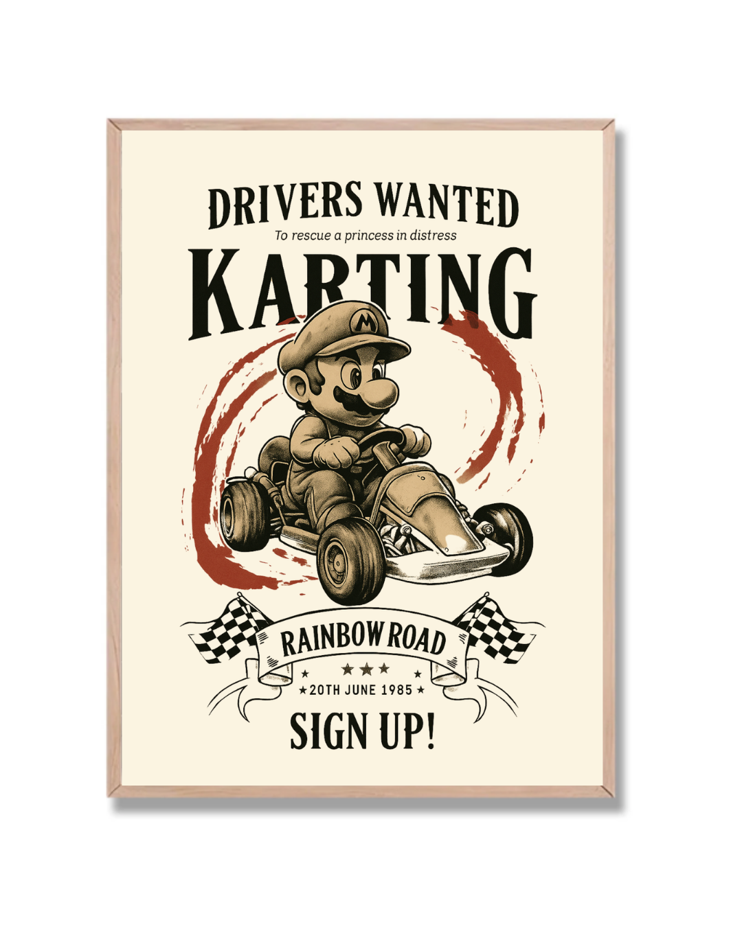 Mario Kart retro