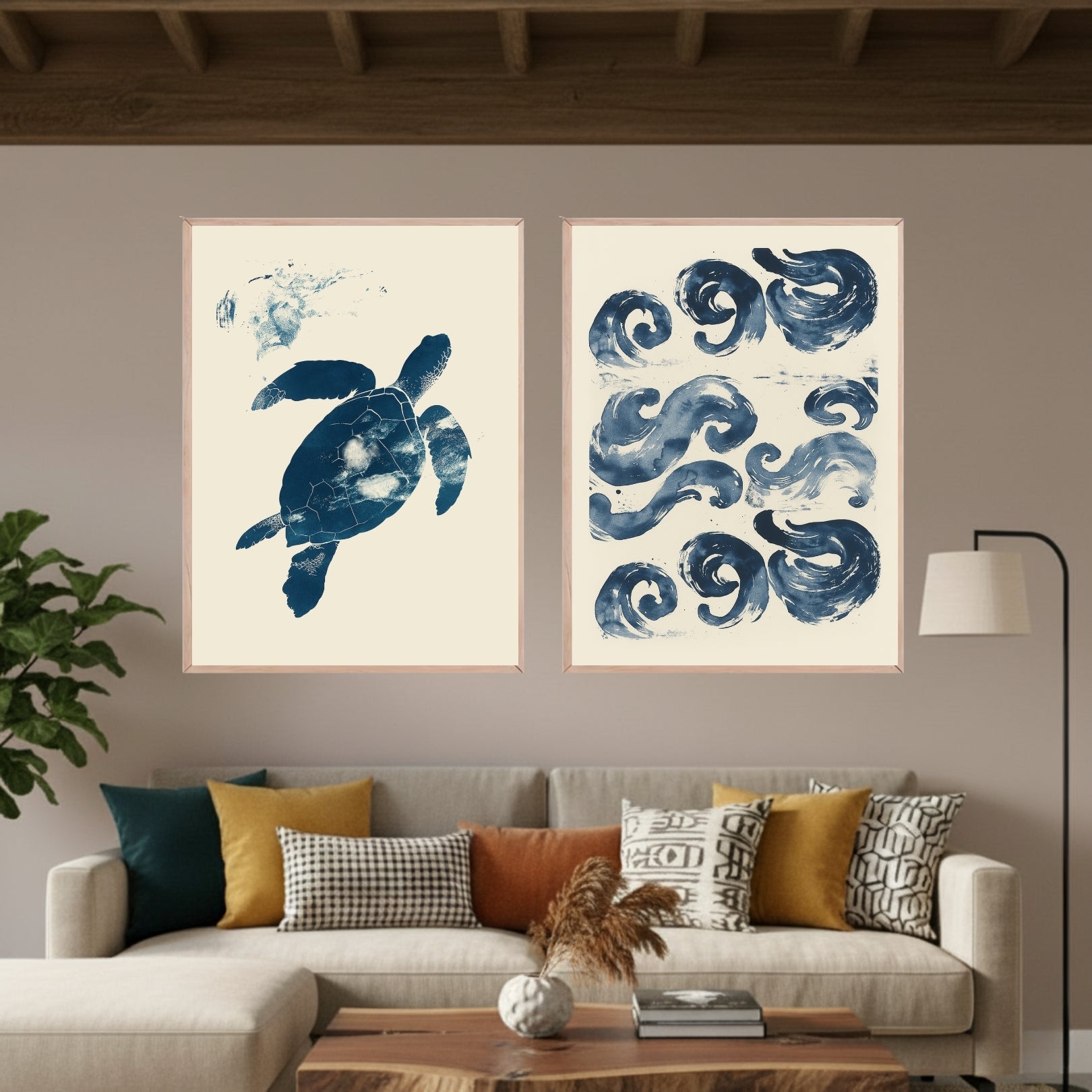 Set de 2 Mar y Tinta