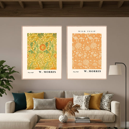 Set de 2 Floral Morris