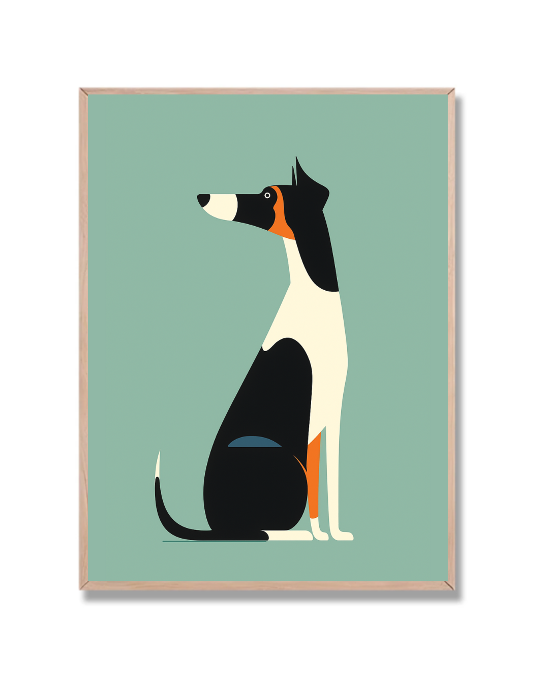 Perro minimalista