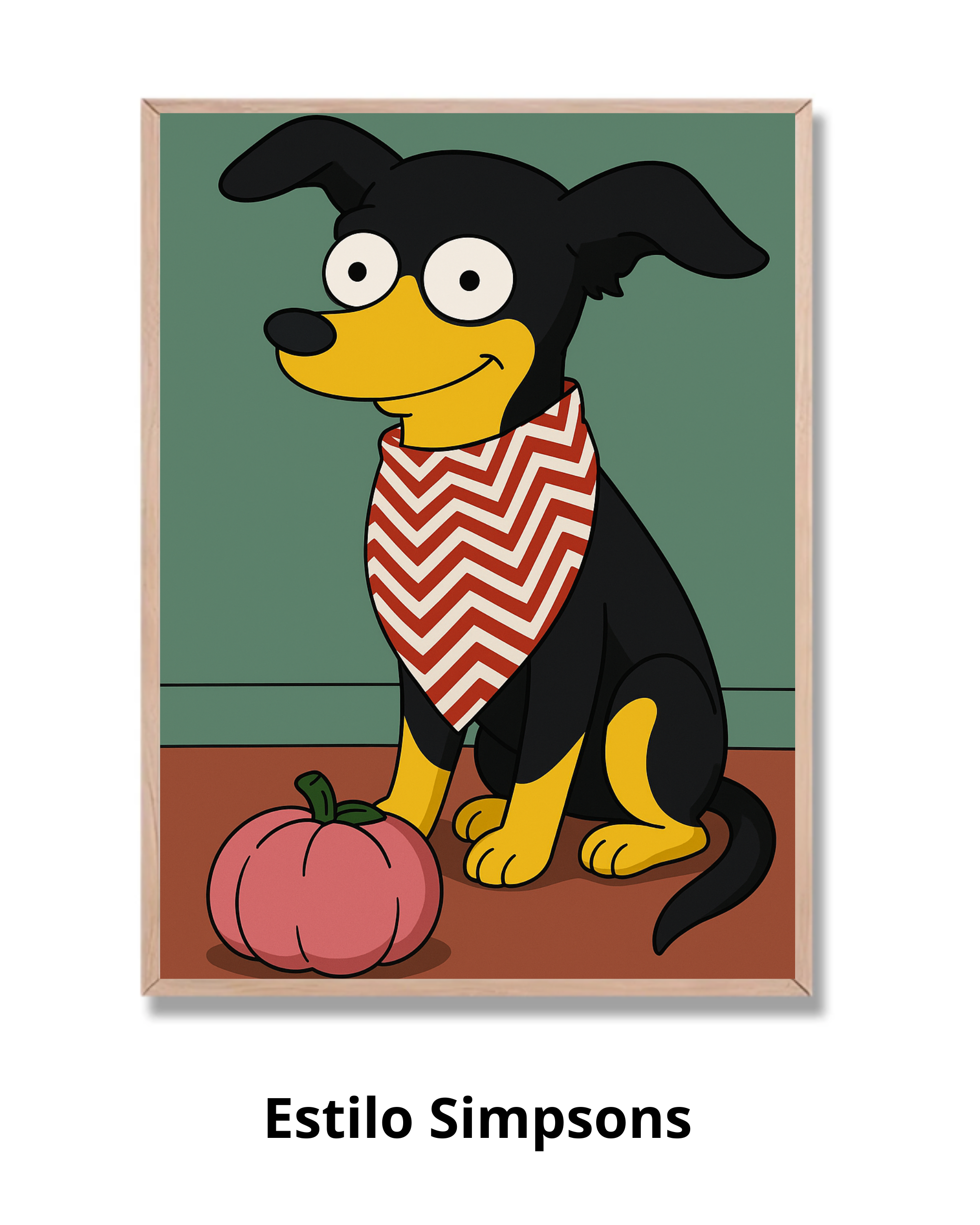 Tú imagen en estilo Simpsons