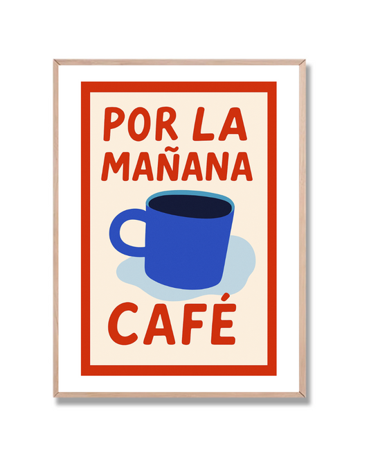 Por la mañana café