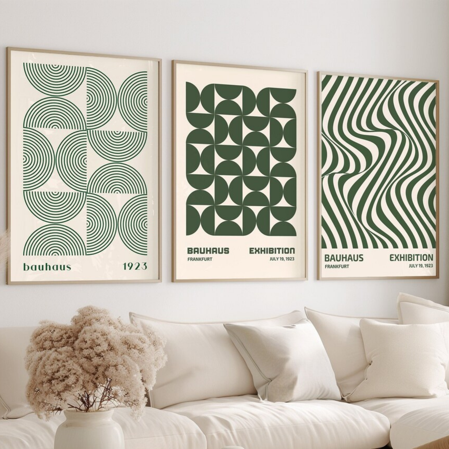 Set de 3 Bauhaus Salvia