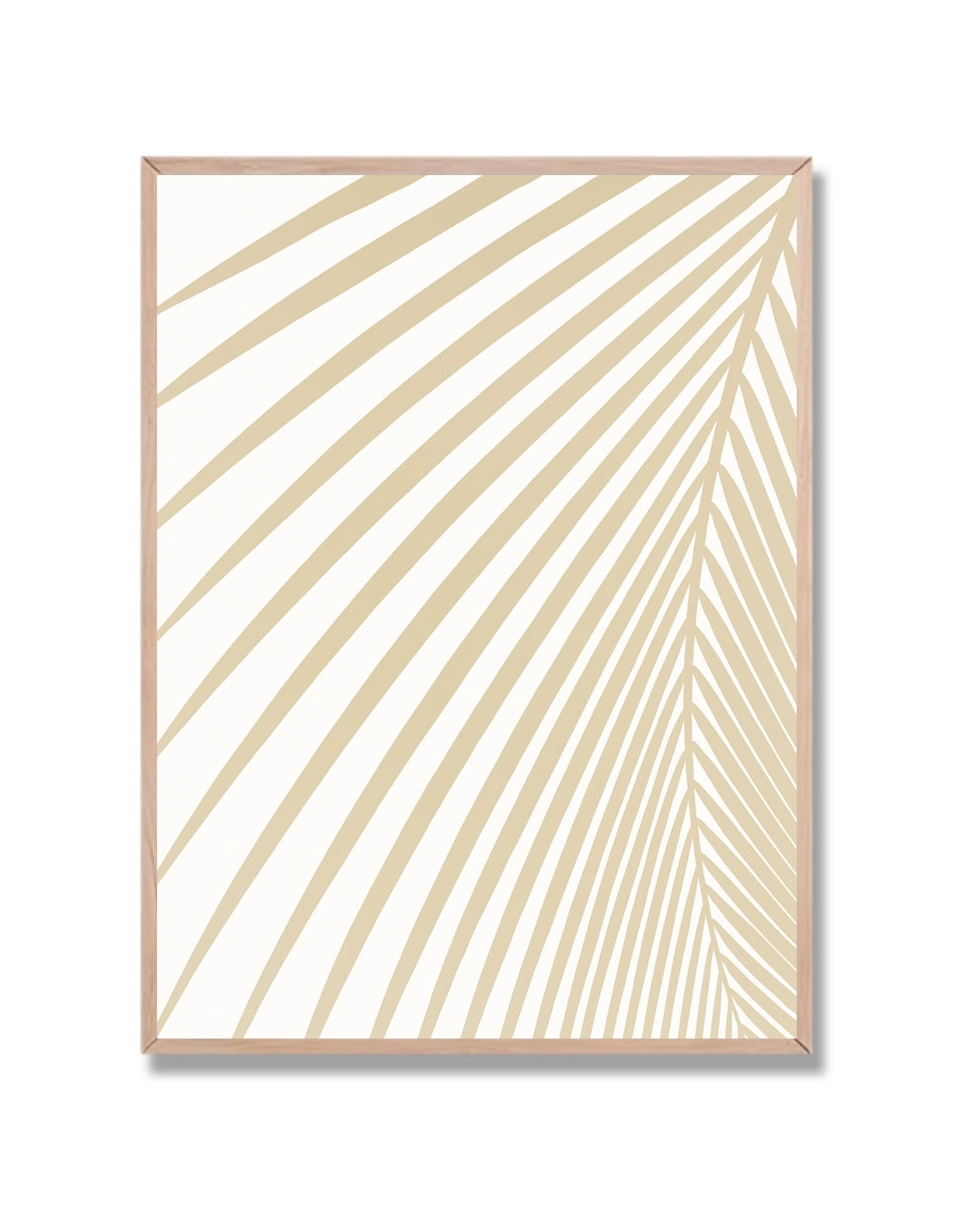 Hoja Palmera minimalista