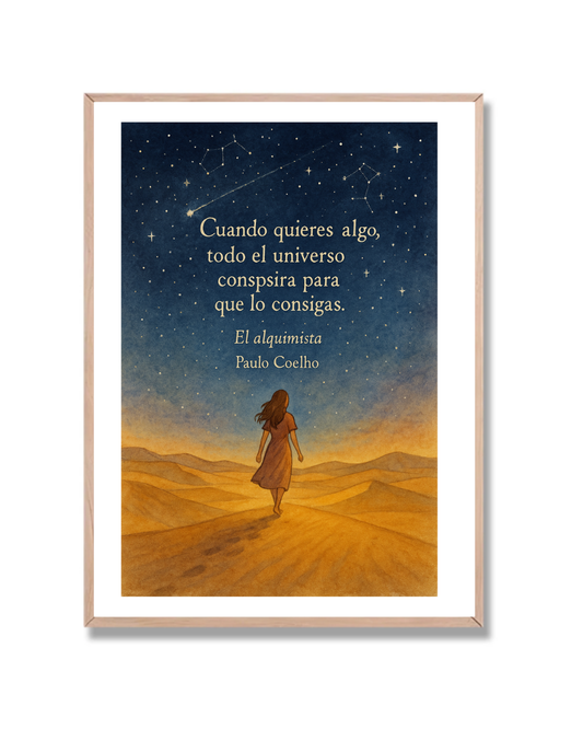 Frase sobre El Alquimista