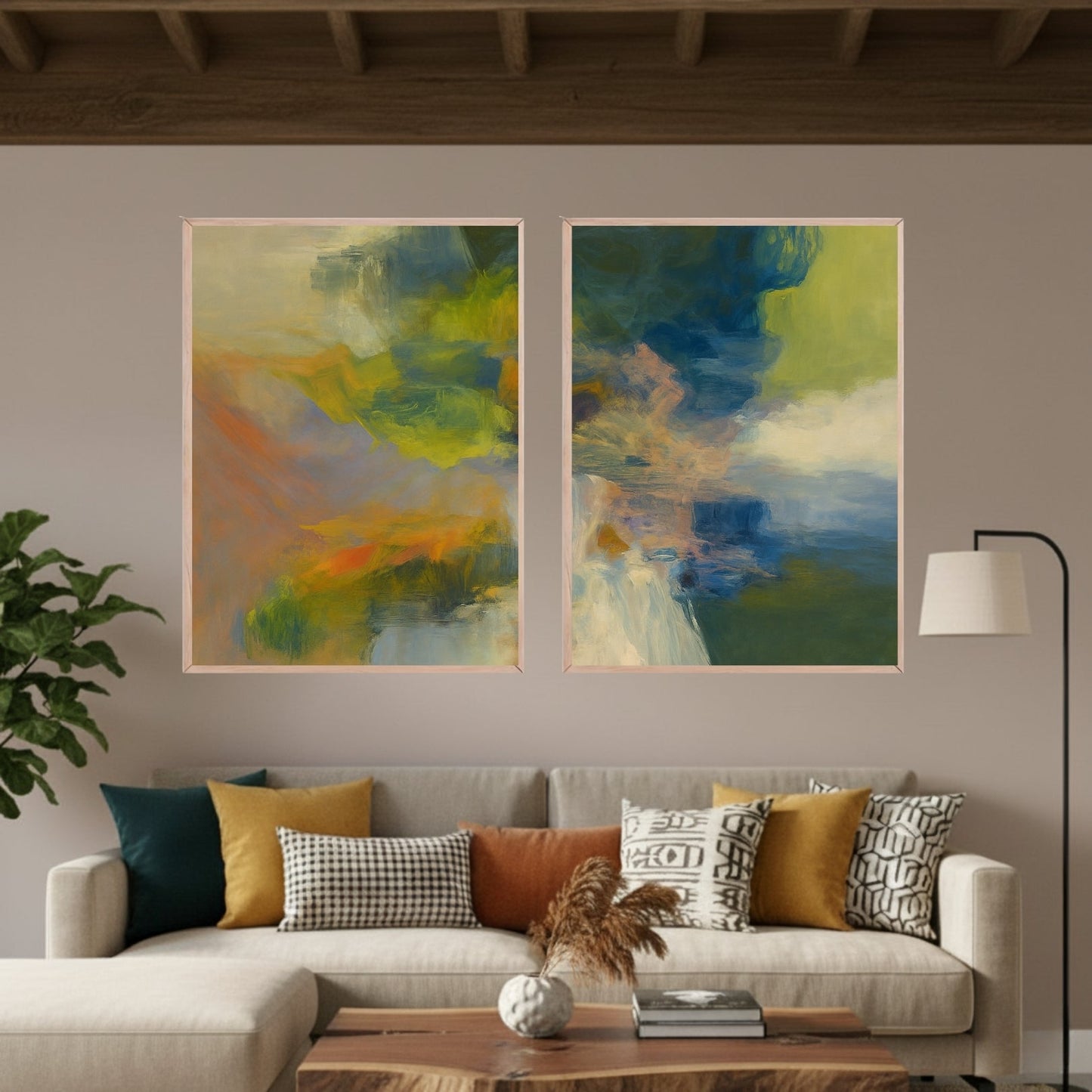 Set de 2 Cielo Verde