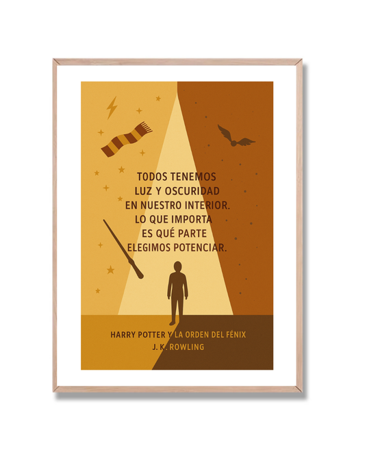 Frase sobre libro de Harry Potter 1