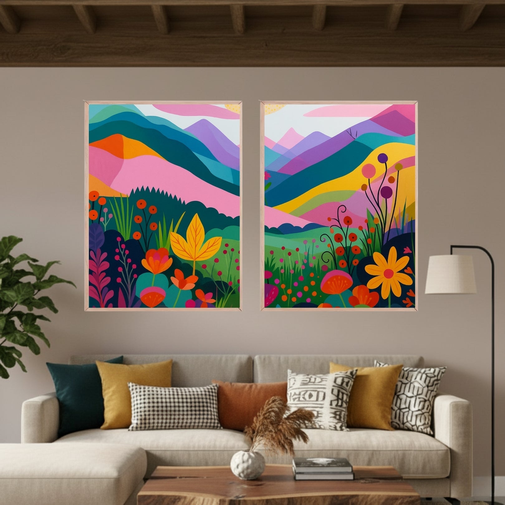 Set de 2 Colinas Color