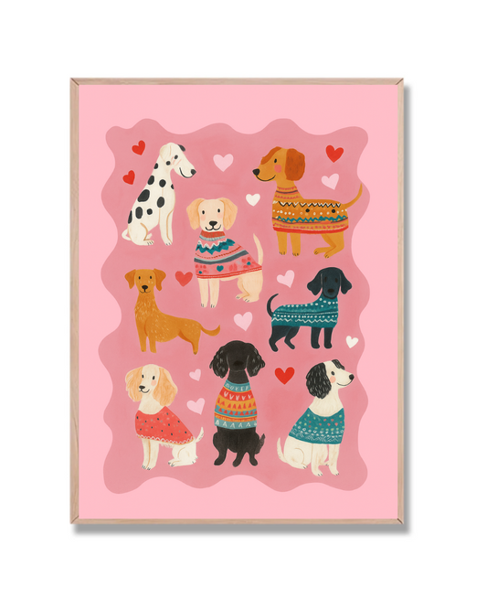Perros Corazones