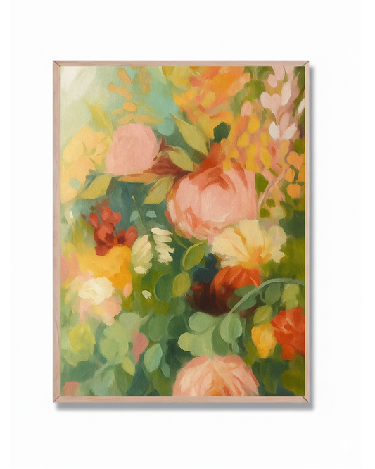 Flores Pastel Abstracto #2