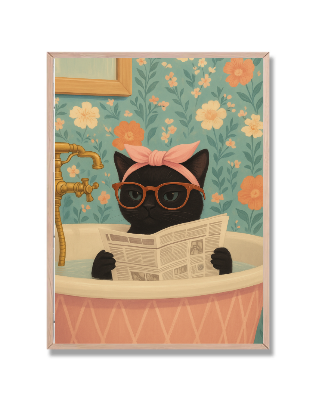 Gato Baño Lentes