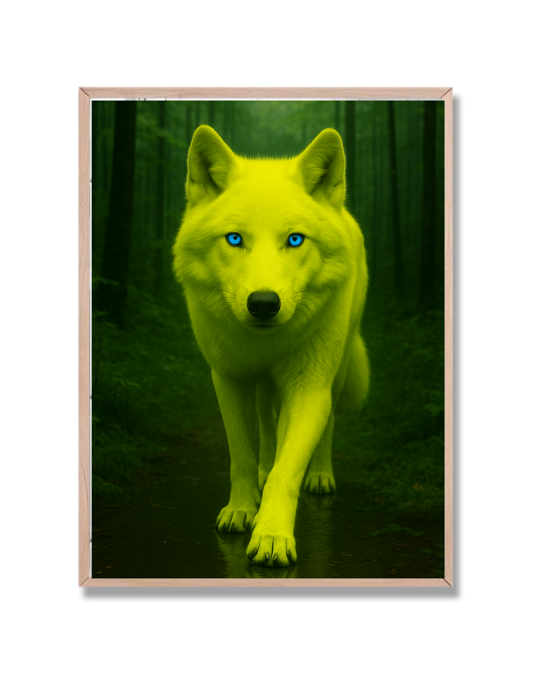 Lobo fluorescente