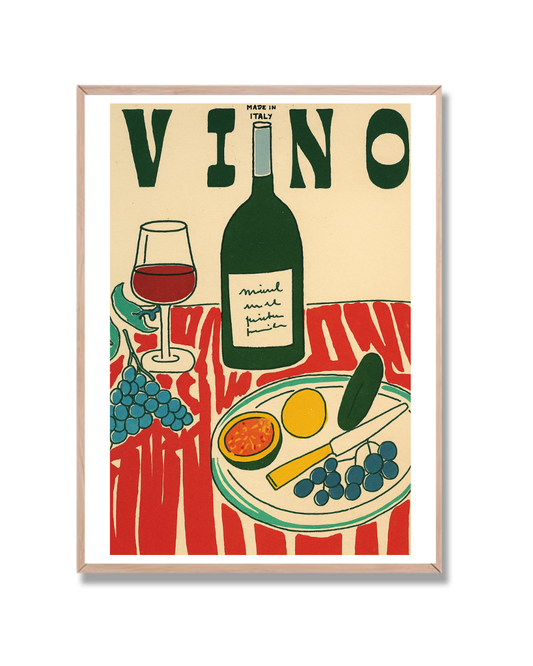 Mesa con Vino