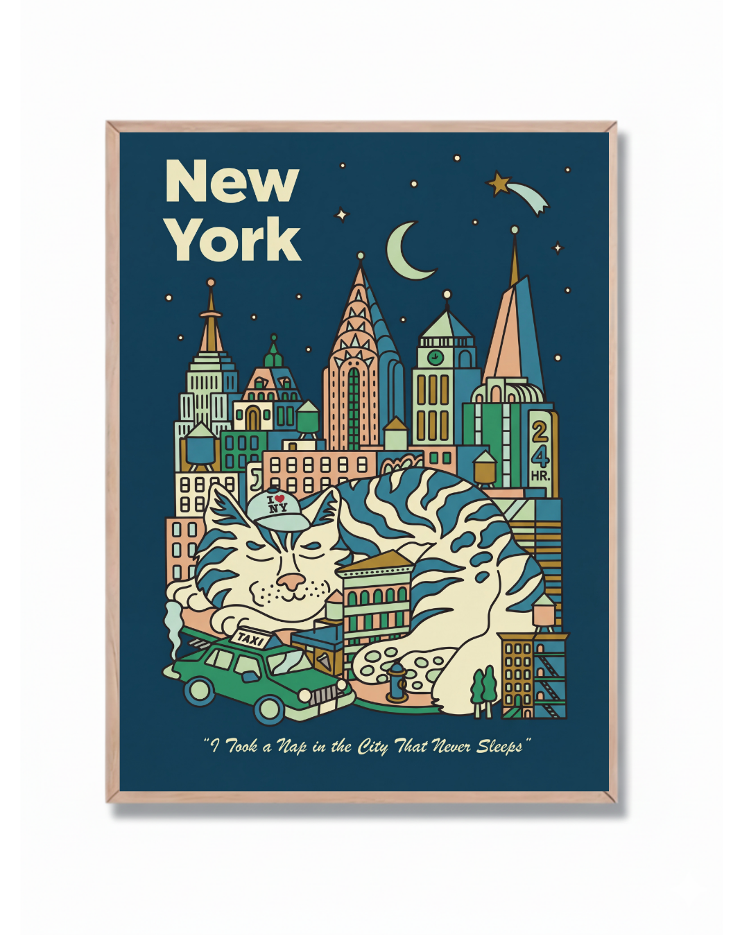 Gato sobre Nueva York