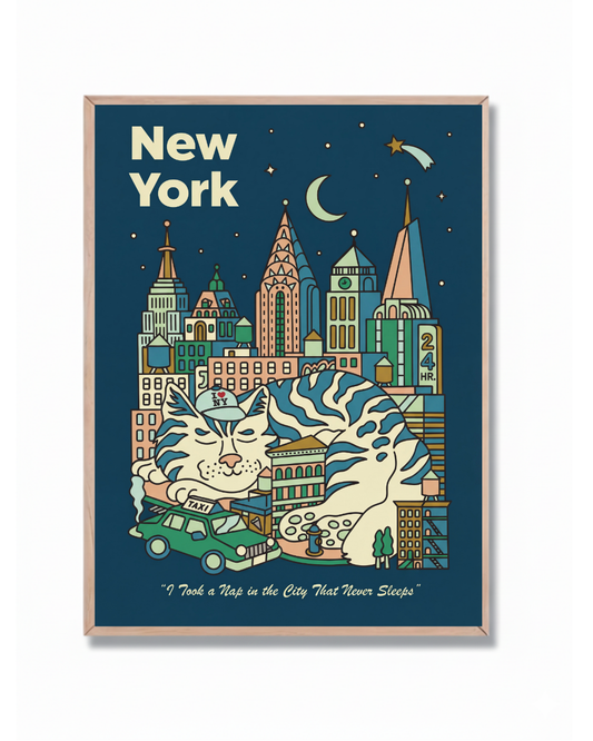 Gato sobre Nueva York