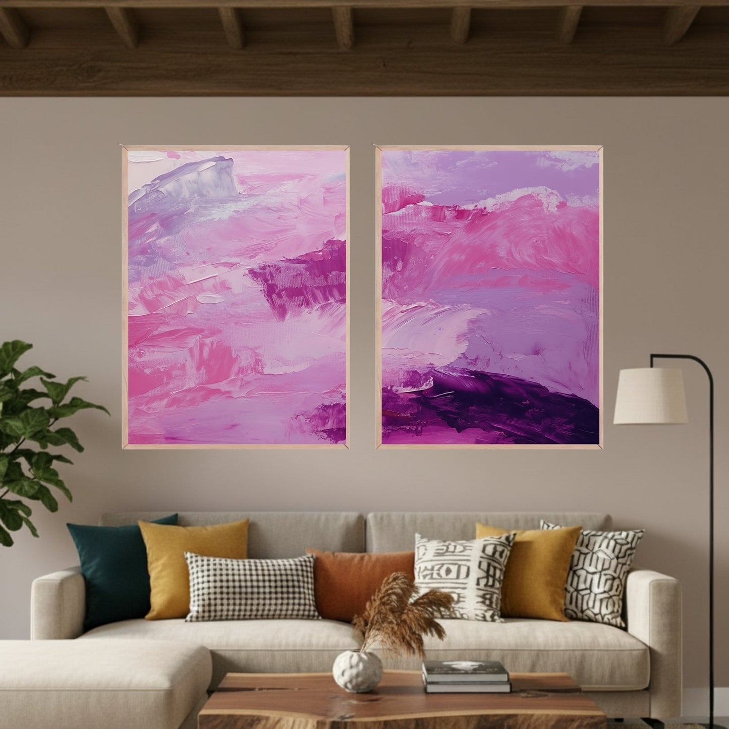 Set de 2 Abstracto #5