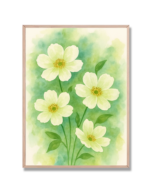 Flores en Verde
