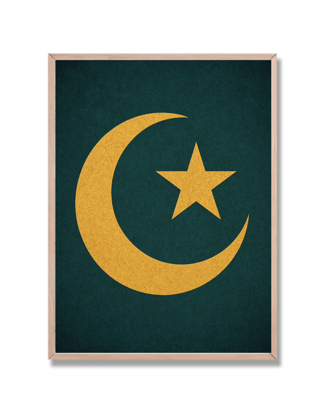 Creciente con estrella