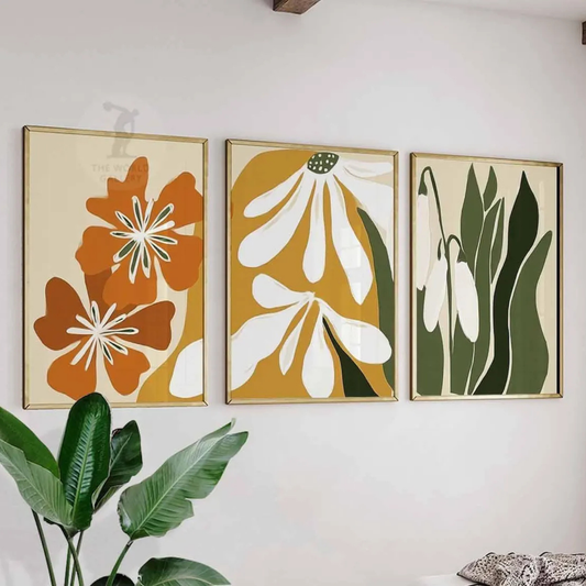 Set de 3 Flores de Matisse