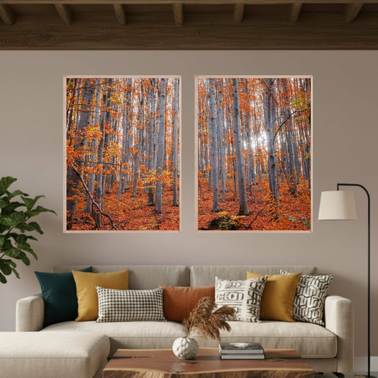 Set de 2 Árboles Otoño