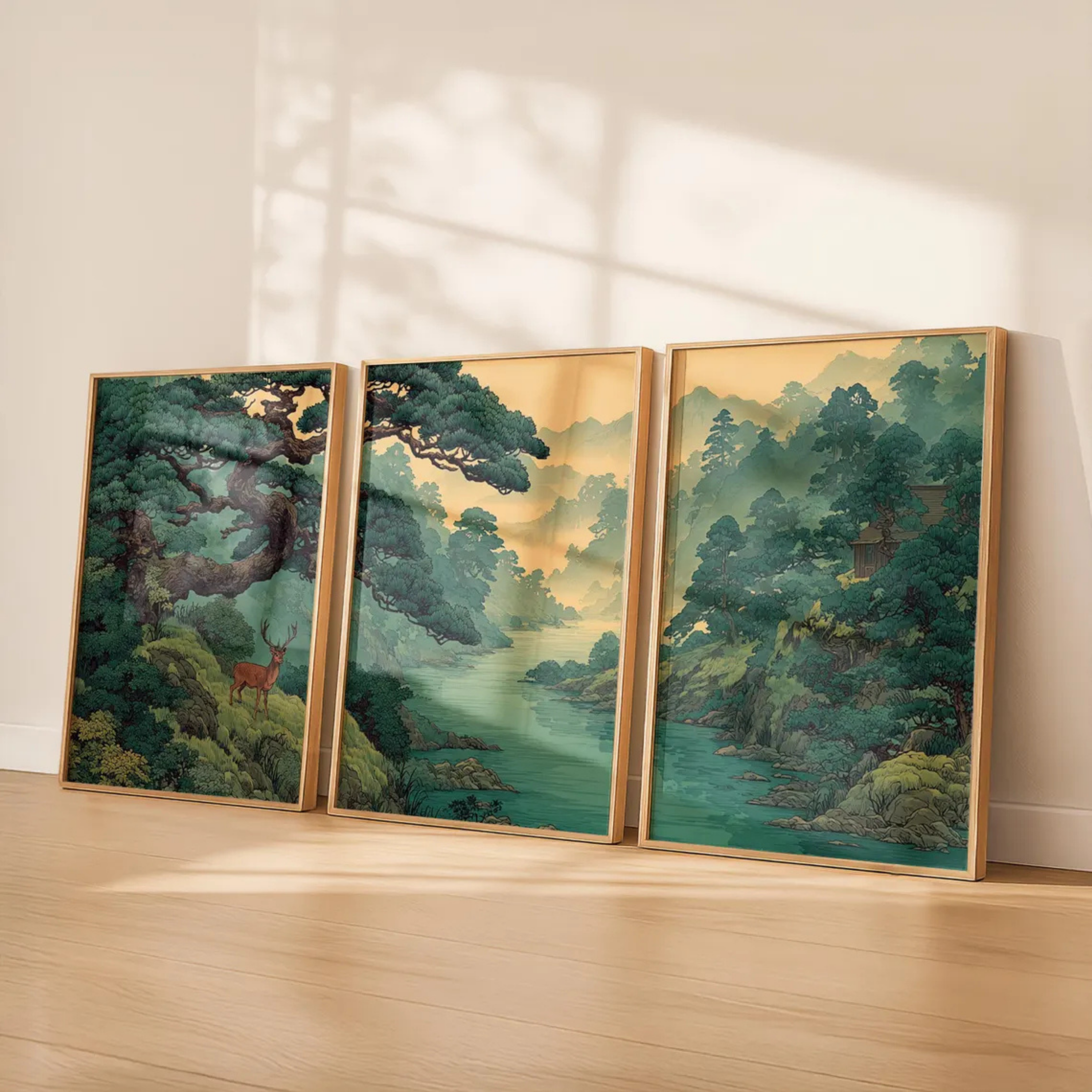 Set de 3 Selva Profunda