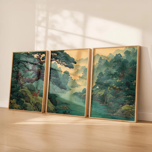 Set de 3 Selva Profunda