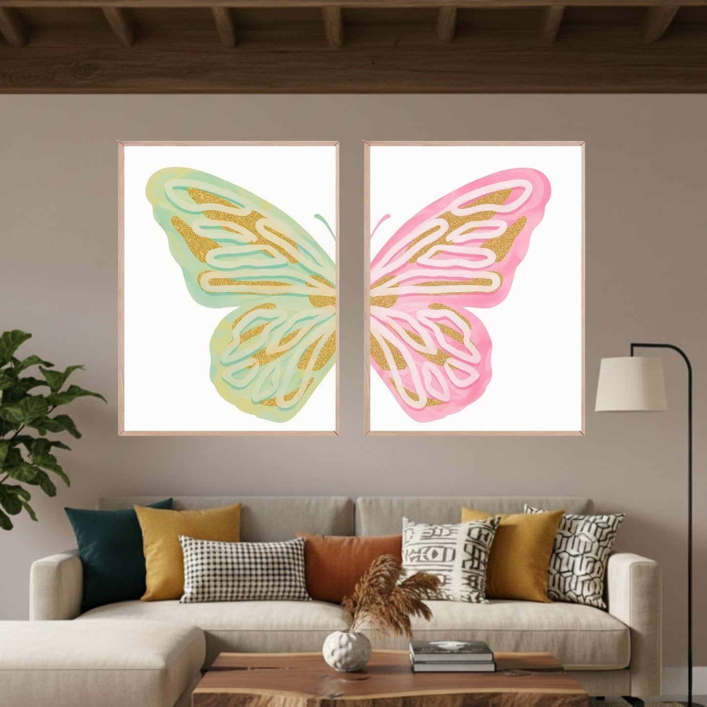 Set de 2 Mariposa #1