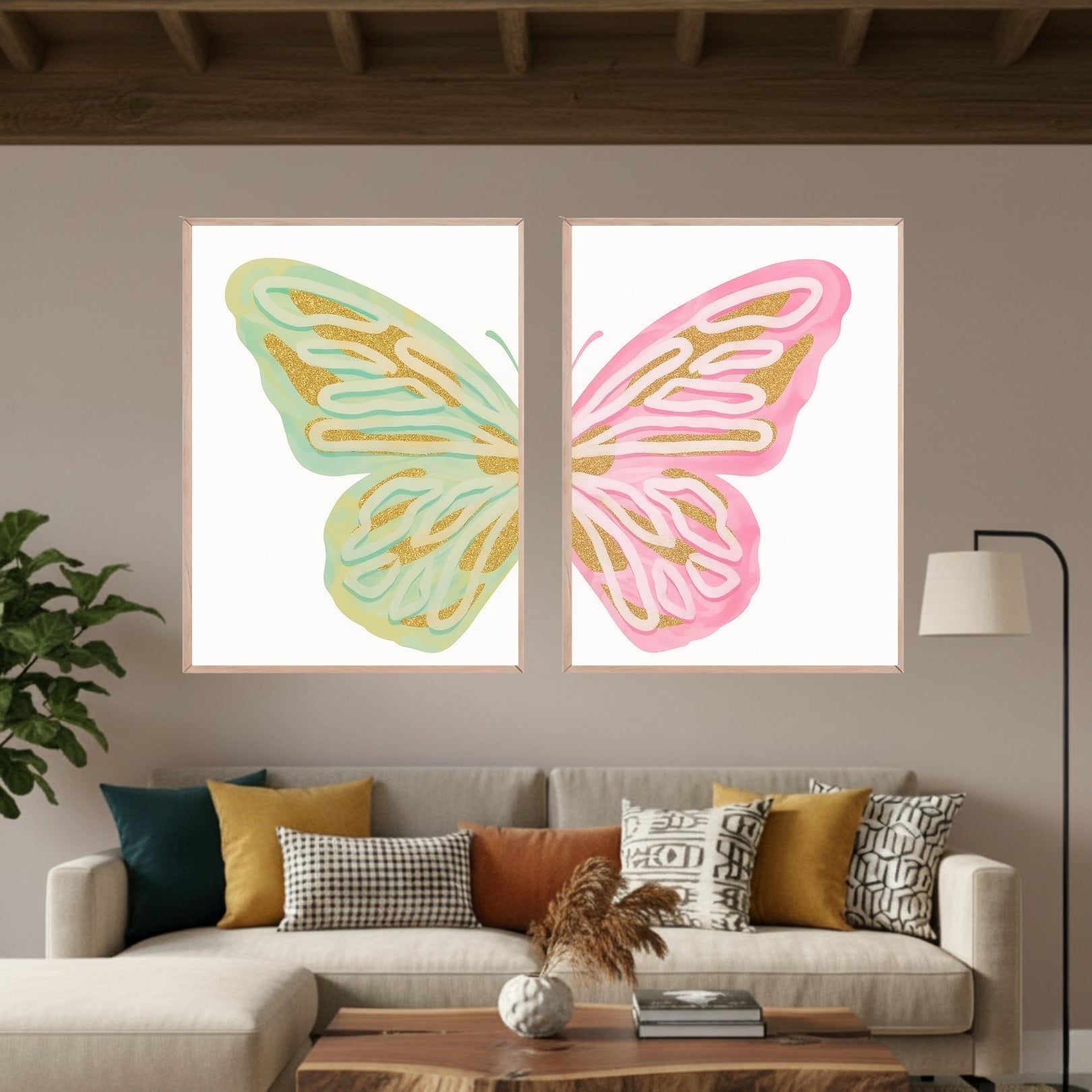 Set de 2 Mariposa #1