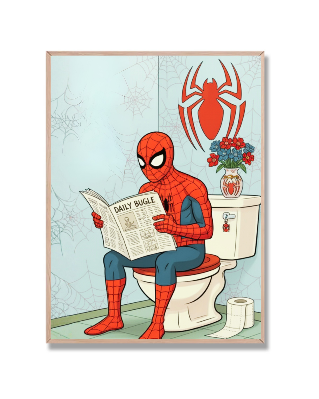 Spiderman Baño