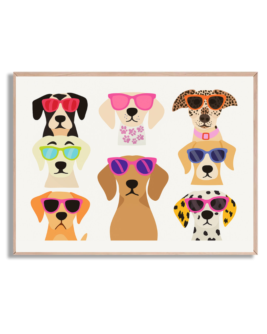 Perros con estilo y color