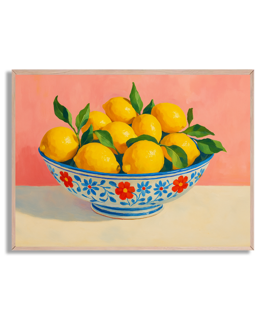 Limónes en la mesa