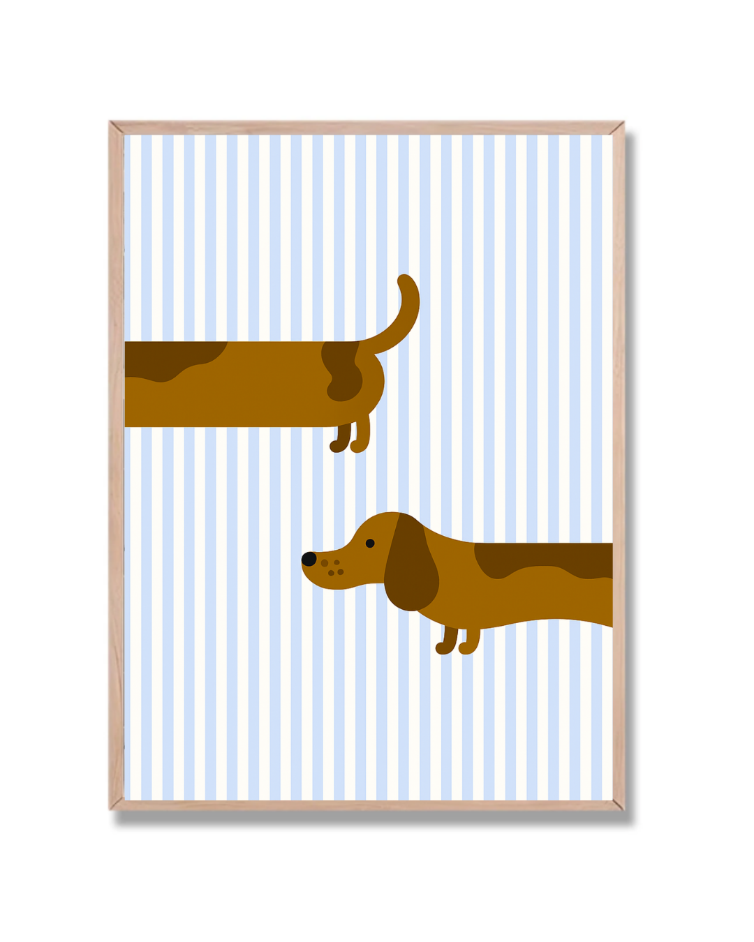 Mitad y mitad salchicha