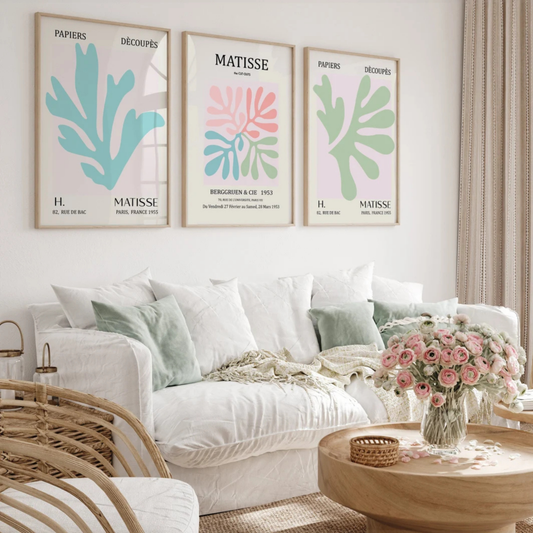 Set de 3 Matisse Pastel Trío