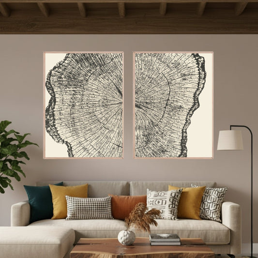 Set de 2 Vetas Árbol