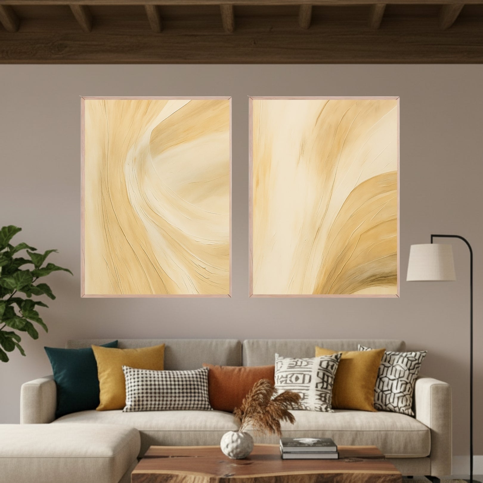 Set de 2 Abstracto #11