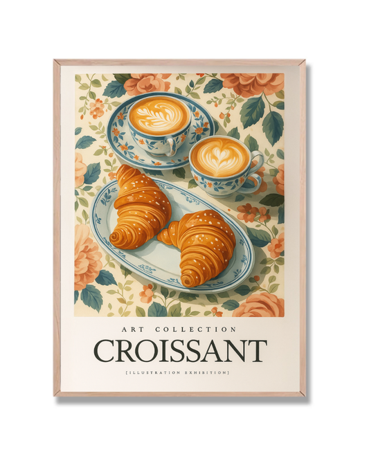Café y croissants