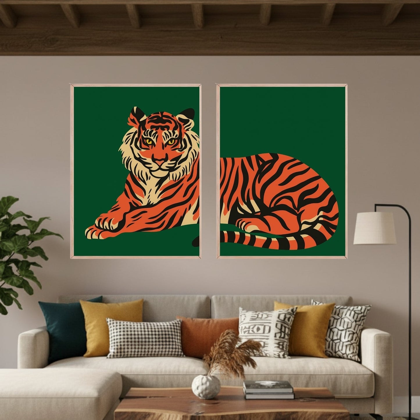 Set de 2 Tigre