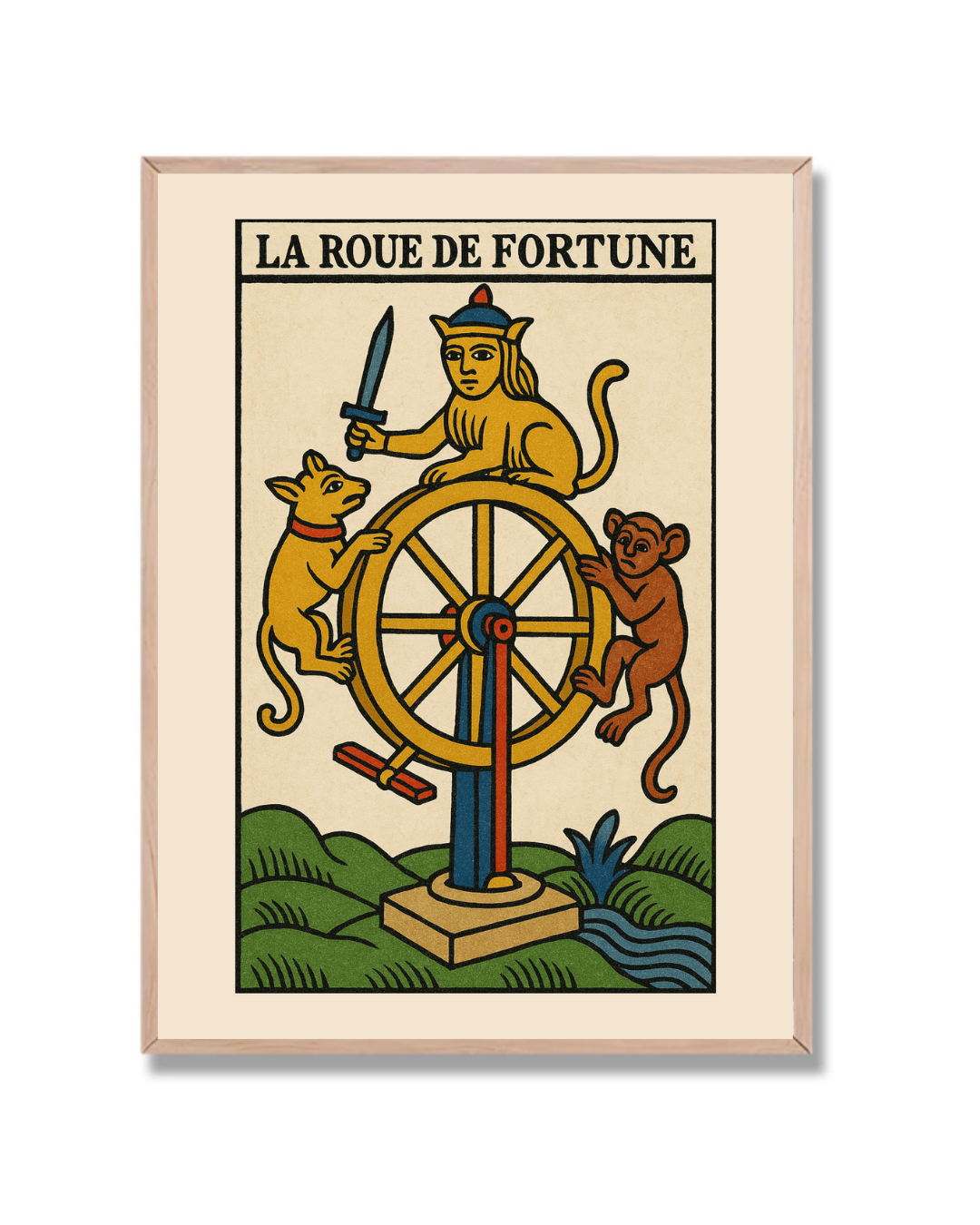 La Rueda de la fortuna Tarot