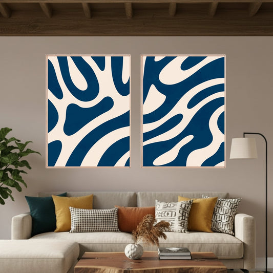 Set de 2 Abstracto #8