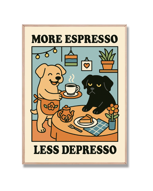 Café con humor perruno
