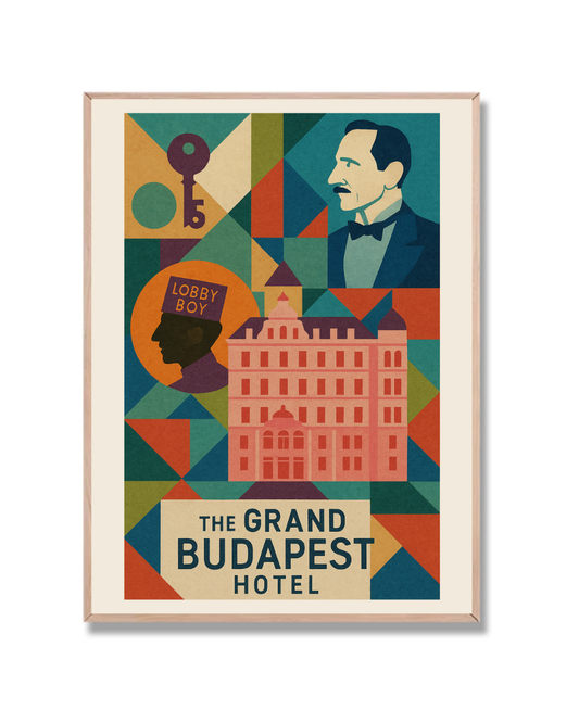 The Grand Budapest Hotel Collage