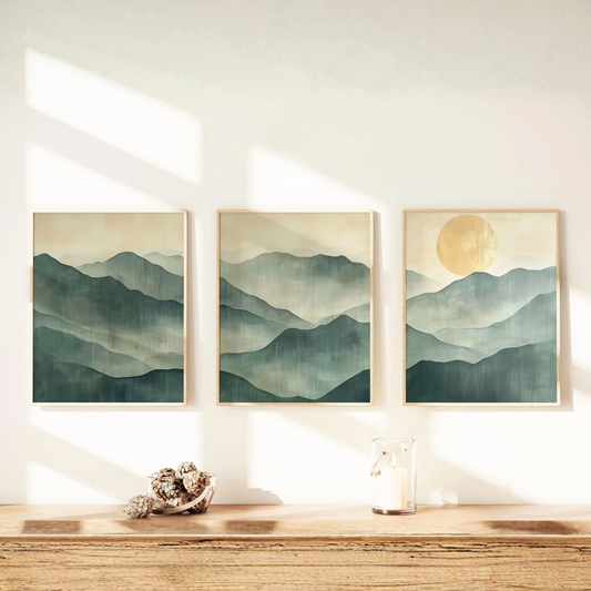 Set de 3 Sierras al Sol