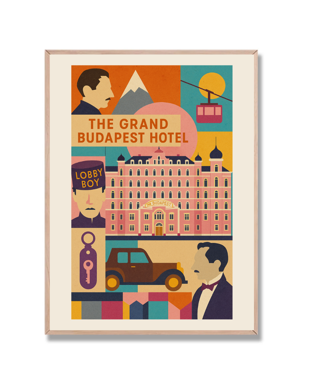 The Grand Budapest Hotel Collage 2