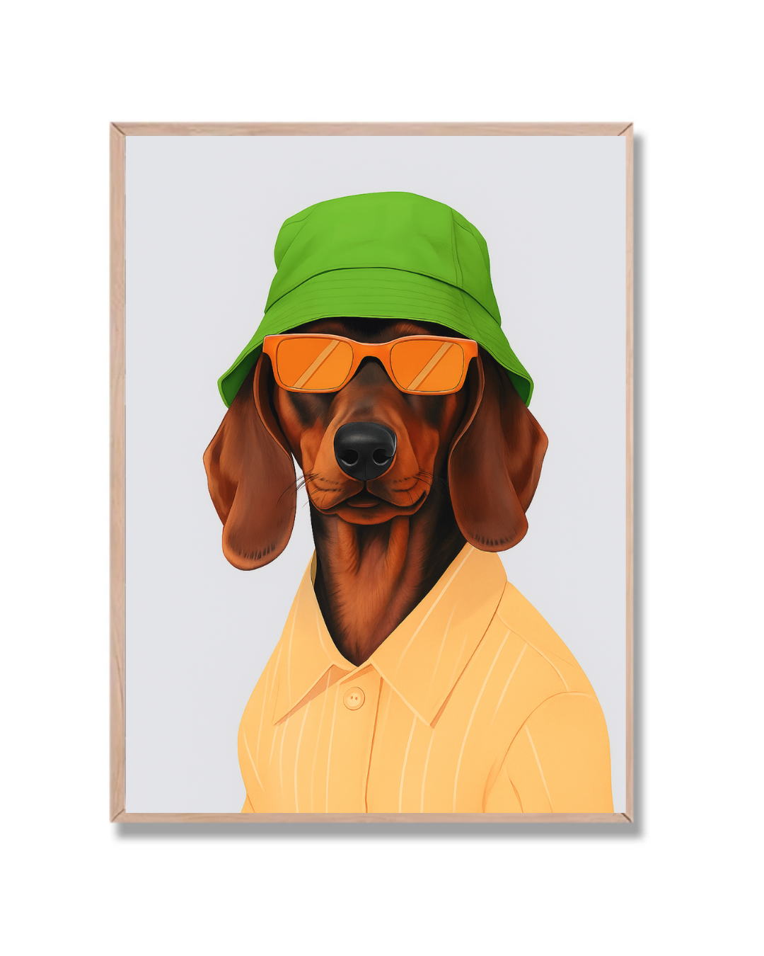 Perro estilo veraniego