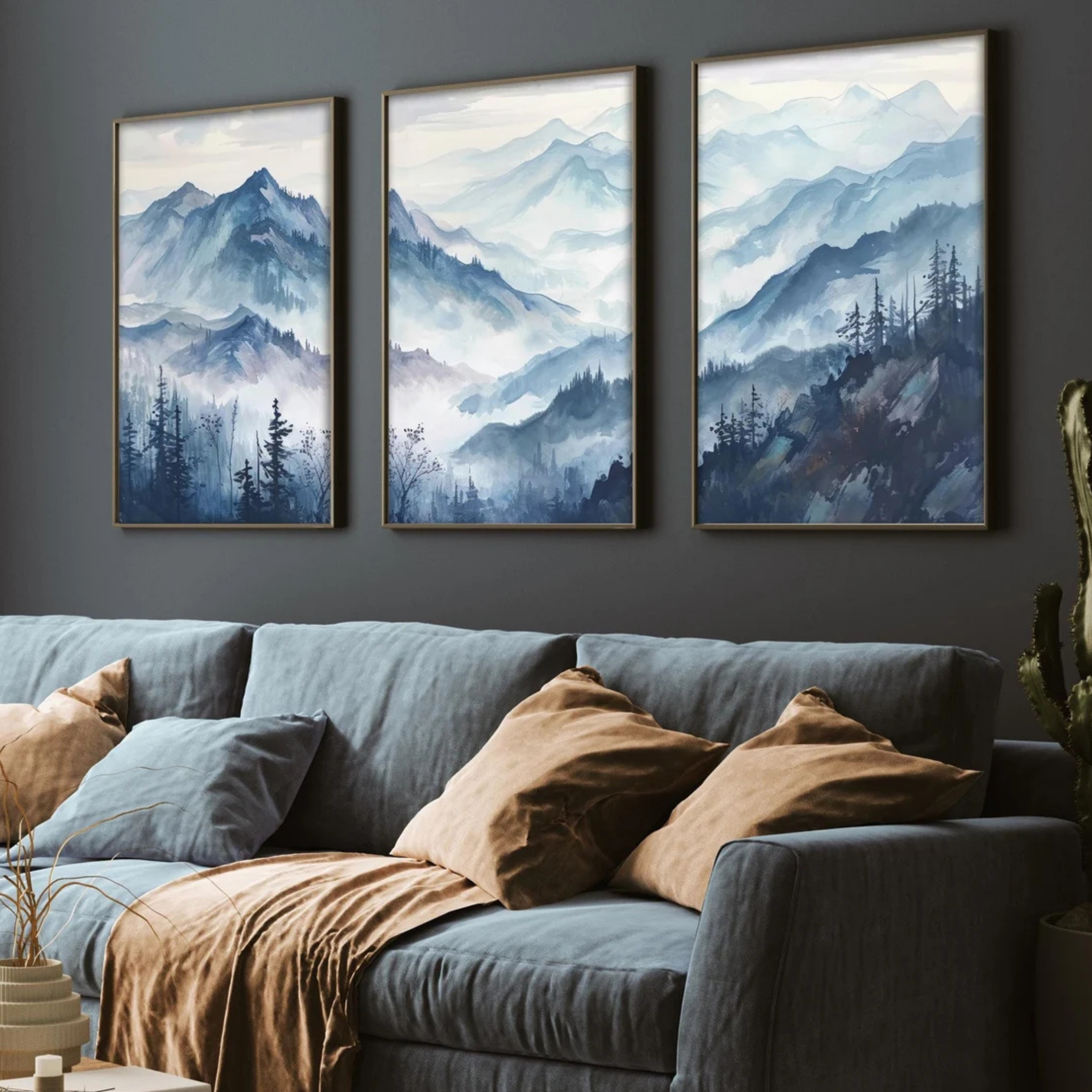 Set de 3 Cumbres Azules